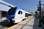 Redlands Arrow train at Redlands Downtown Station 